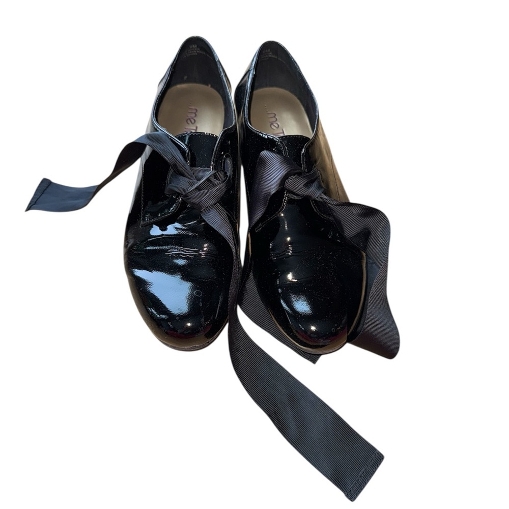 Me Too Elegant Patent Leather Dress Shoes Women’s Size 9M Black Shiny